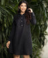 Loose Fitted Shirt Fancy Linen Dress